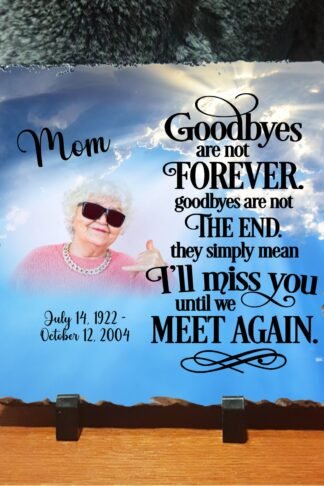 Memorial Photo Slate