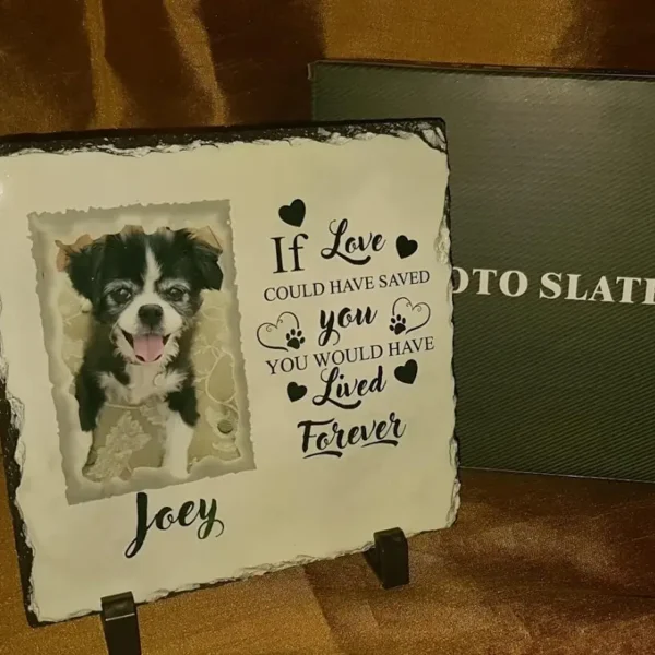 Photo Slate - Pet Memorial Slate