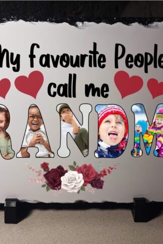 Photo Slate - My Favourite People call me Grandma photo