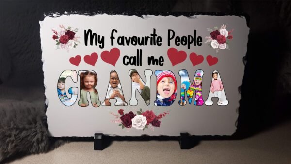 Photo Slate - My Favourite People call me Grandma photo