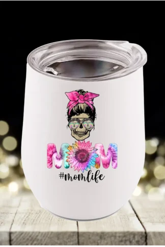 Mom Life Wine Tumbler