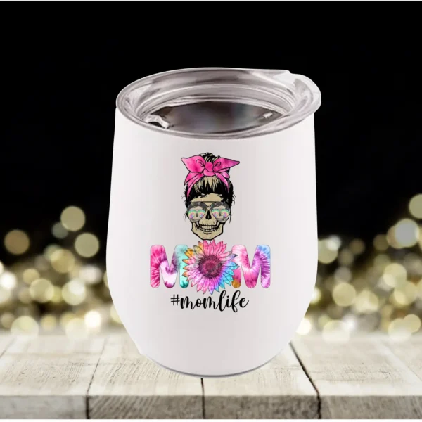 Mom Life Wine Tumbler