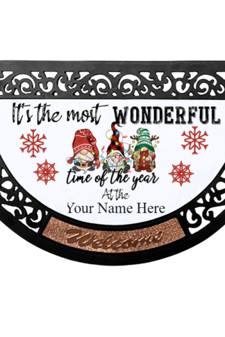 Front Door Mat It's the Most Wonderful Time of the Year
