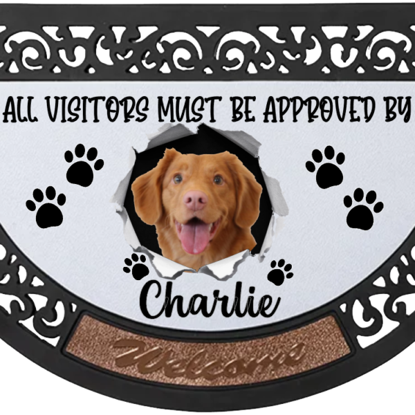 Door Mat - All Visitors must be approved by.....