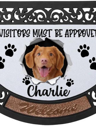 Door Mat - All Visitors must be approved by.....