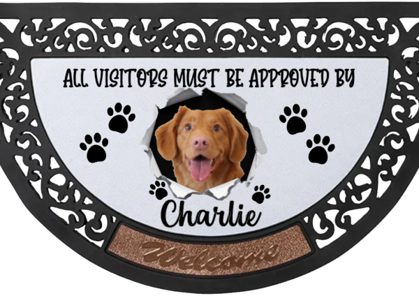 Door Mat - All Visitors must be approved by.....