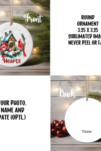 Memorial Ornament Discs