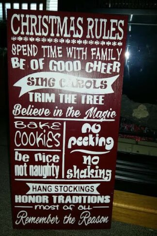 Christmas Rules
