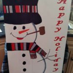 Happy Holidays Snowman Inside and Outside Christmas Decor and Giftware