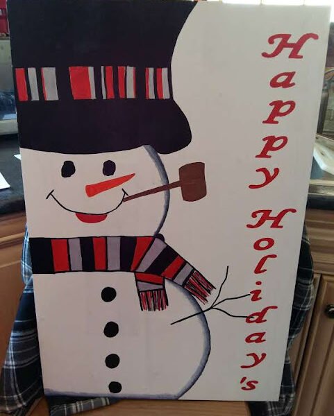 Happy Holidays snowman Happy Holidays Snowman Inside and Outside Christmas Decor and Giftware