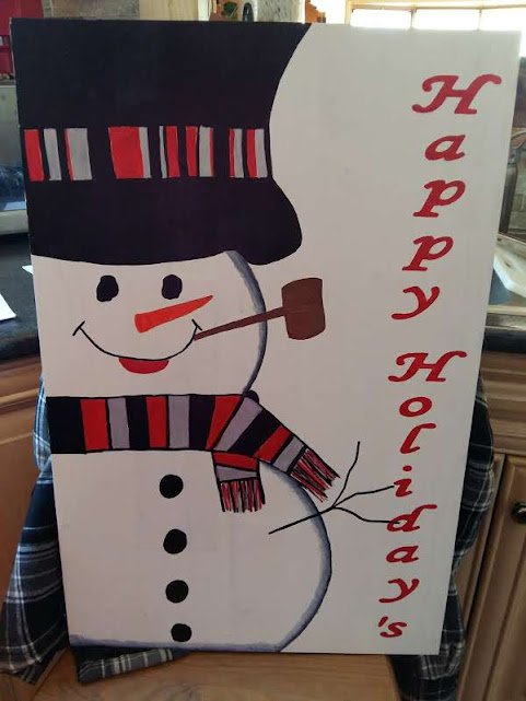 Happy Holidays snowman Happy Holidays Snowman Inside and Outside Christmas Decor and Giftware
